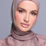 Mocha Modal Hijab Set | Veiled Noor